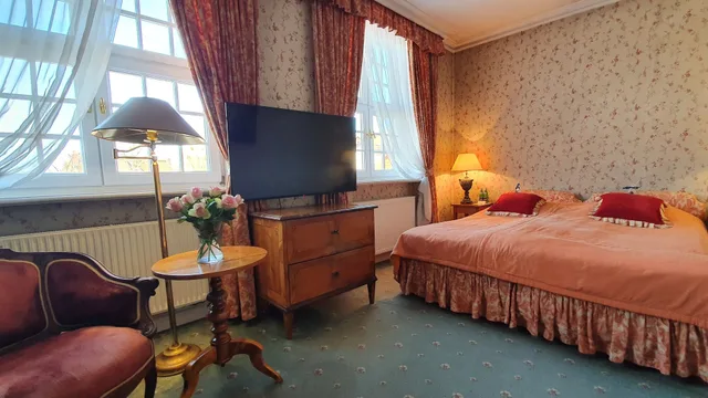غرفة ديلوكس بسرير كوين بإطلالة على القناة، Hotel Podewils In Gdansk 7/10
