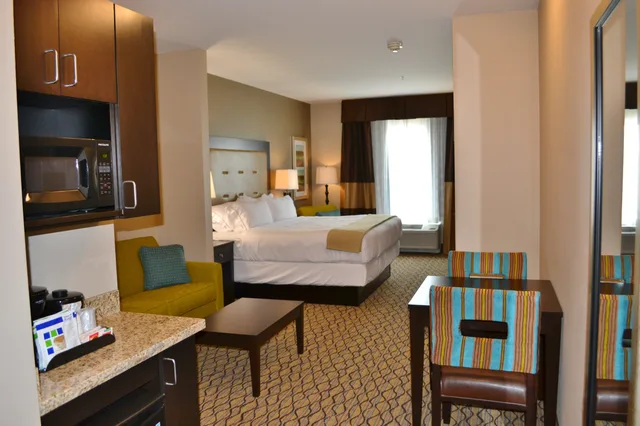 جناح بسرير كينج مع أريكة لذوي الإعاقة، Holiday Inn Express Hotel And Suites St Joseph 2/2