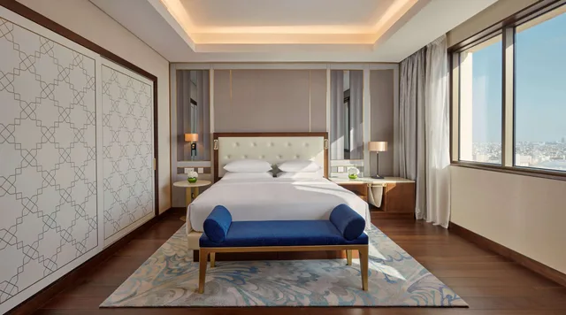 شقة ديلوكس بسرير كينج بغرفة نوم واحدة، جراند حياة الخبر(Grand Hyatt Alkhobar Hotel and Residences) 1/5