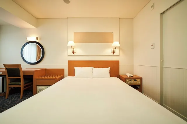 غرفة بسرير كوين بإطلالة على النهر في الملحق، Hotel Global View Kushiro 1/5