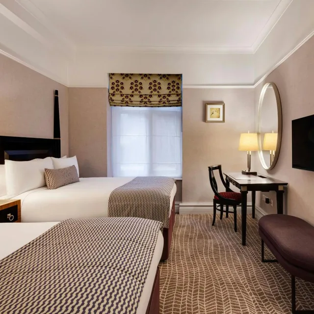 غرفة ديلوكس بسريرين مزدوجين، ST ERMINS HOTEL 6/8