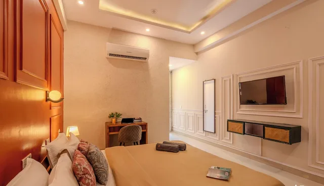 Private, Deluxe, Queen Bed، Zostel Jaipur 5/8