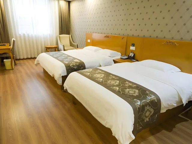 غرفة عائلية، Greentree Inn Zhuhai Mingzhu Station Express Hotel 2/2