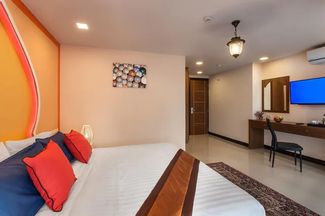 غرفة ديلوكس بشرفة، Casa Marocc Hotel 3/6