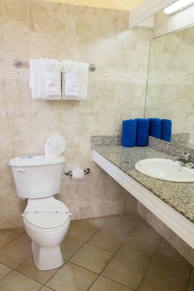 جناح بسرير كينج وسريرين مزدوجين بغرفتي نوم مع أريكة، Bay Gardens Hotel 4/5