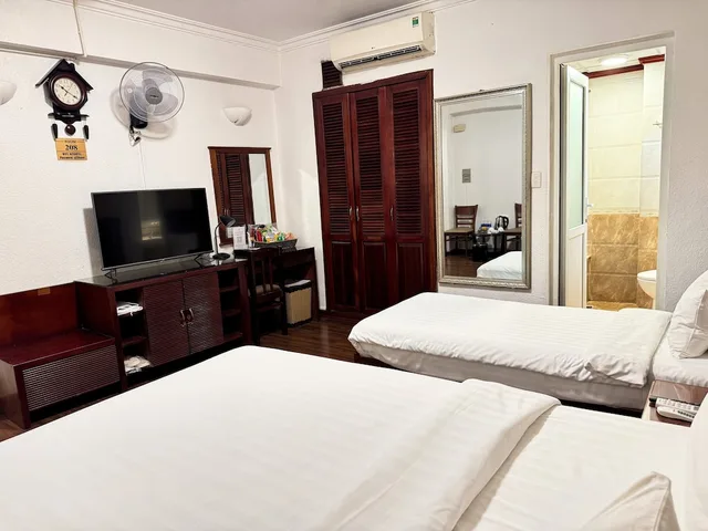 غرفة عائلية بسرير كوين وسرير فردي، A25 Hotel Hang Bun 7/10