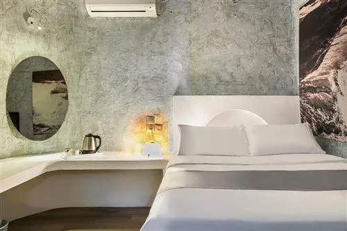 غرفة بسرير مزدوج أو سريرين منفصلين، Ilio Maris Hotel 1/1