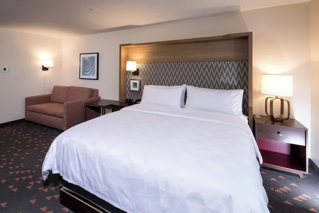 غرفة قياسية بسرير كينج مع أريكة، Holiday Inn Kalamazoo West 1/4
