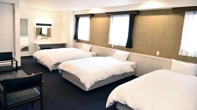 غرفة ثلاثية بحوض استحمام، Miyazaki Daiichi Hotel 1/1