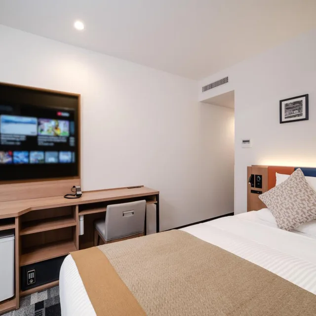 Renovated, Standard, Double Bed، Hotel Mystays Fukuoka Tenjin Minami 5/9