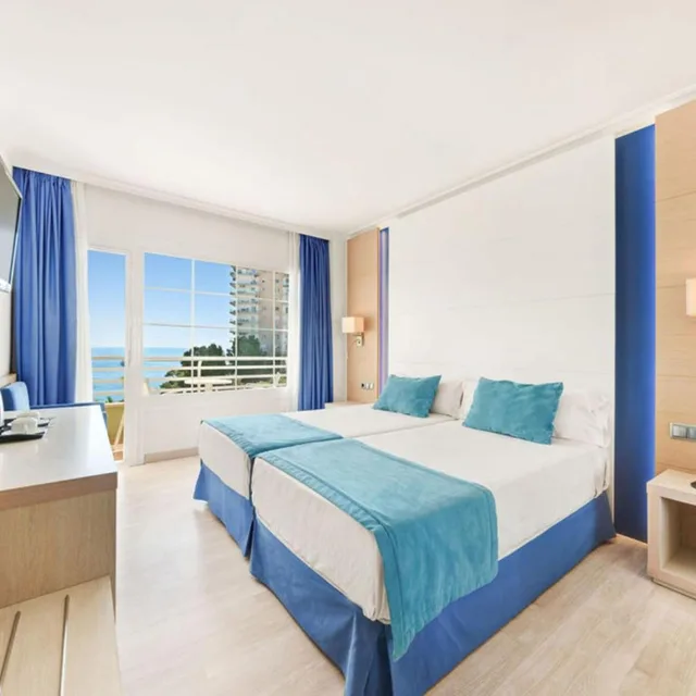 غرفة بسرير كينج بإطلالة على البحر، Agua Beach Hotel - Adults Only 2/10