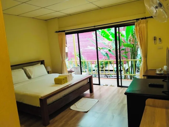 غرفة بإطلالة على الحديقة، Chaweng Bliss Bungalow 1/7