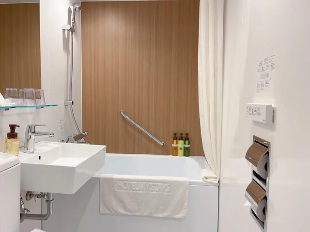 غرفة قياسية بسريرين منفصلين لغير المدخنين، Hotel Mystays Nagoya Nishiki 4/4
