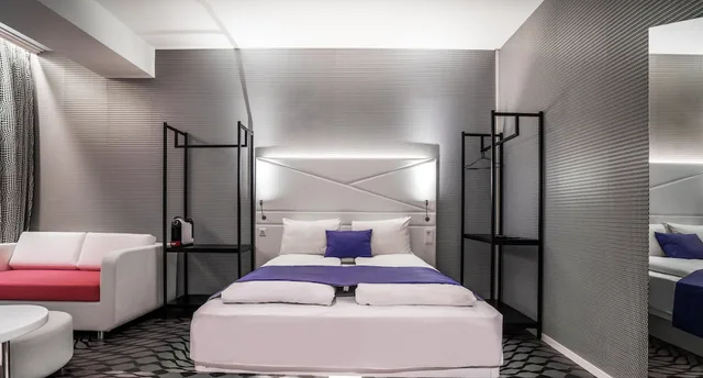 غرفة عائلية بسرير كوين، Magic Hotel Kløverhuset 3/9