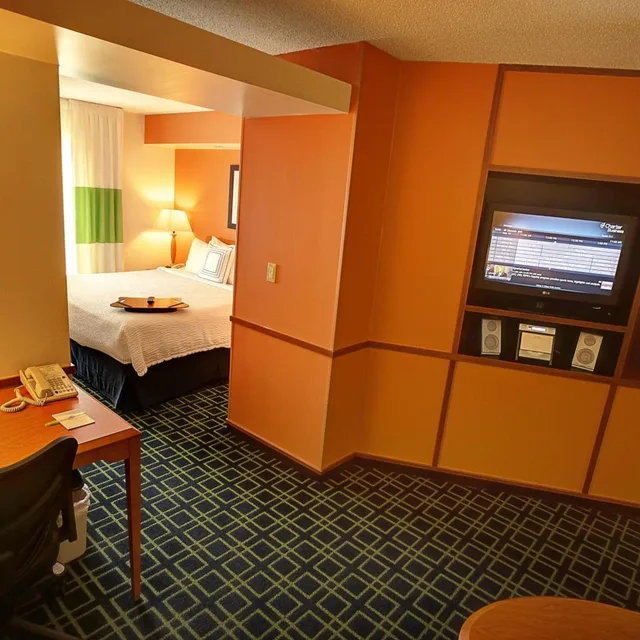 استوديو بسرير كينج مع أريكة، Fairfield Inn Suites By Marriott Mt Vernon Rend Lake 1/2