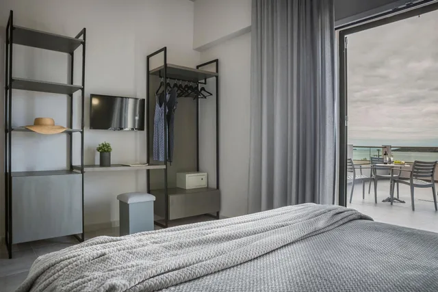 Deluxe, Double Bed, Sea View, Balcony, Limanaki Hotel 7/10