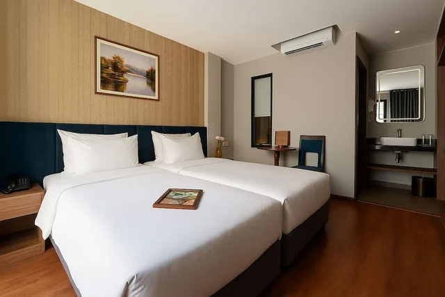 غرفة ديلوكس بسرير مزدوج أو سريرين منفصلين، Splendid Secret Hotel 4/6