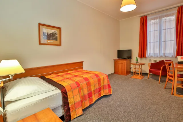 غرفة مفردة، Hotel Dvorak Tabor 2/8