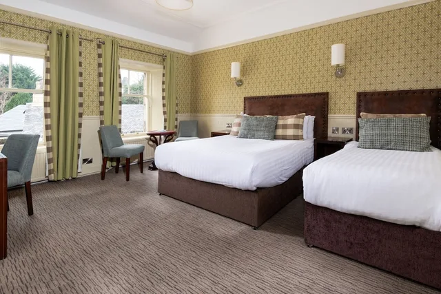 غرفة عائلية بسرير مزدوج وسرير فردي، Scotlands Spa Hotel 4/10