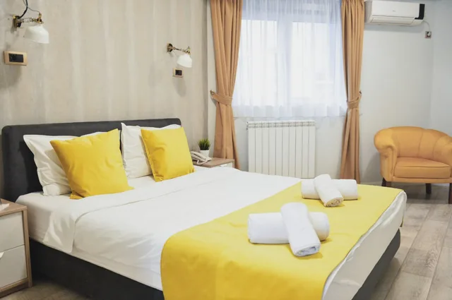 غرفة بسرير مزدوج أو سريرين منفصلين، Garni House 46 1/5