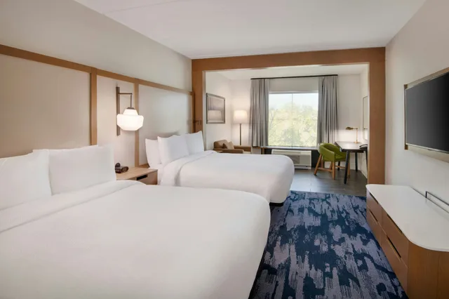 غرفة بسريرين كوين، Fairfield Inn & Suites Columbia Downtown 1/2