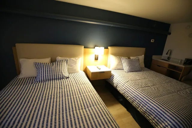 غرفة ديلوكس بسريرين كوين، Harborline Hotel Rockland, ME 9/10
