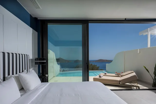 1 Bedroom, Serenity, Suite, Sea View, Private Pool، Elounda Gulf Villas 4/6