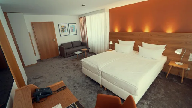 غرفة تنفيذية بسرير كينج، Hotel Adler Asperg 8/10