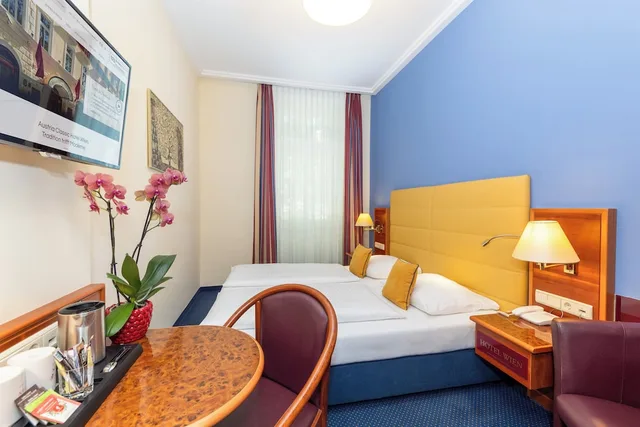 غرفة اقتصادية بسرير كينج بإطلالة على المدينة، Austria Classic Hotel Wien 5/10