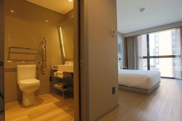 غرفة لذوي الإعاقة، LK Design Hotel Florianopolis 8/10