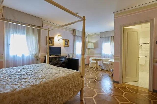 جناح جونيور بسرير كينج بإطلالة على الحديقة، Hotel Villa Stucky 1/10