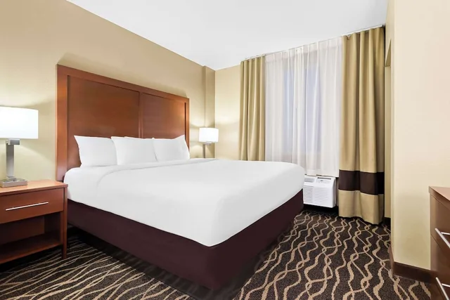 جناح بسرير كينج مع أريكة، Comfort Suites Tampa Airport North 1/2