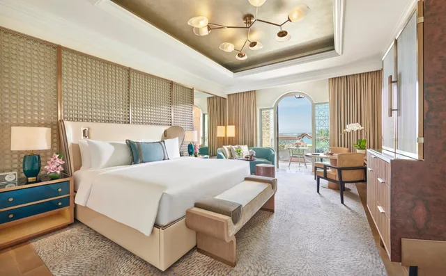 غرفة ديلوكس عائلية بسرير فردي بإطلالة على البحر، Emirates Palace Mandarin Oriental Abu Dhabi 2/5