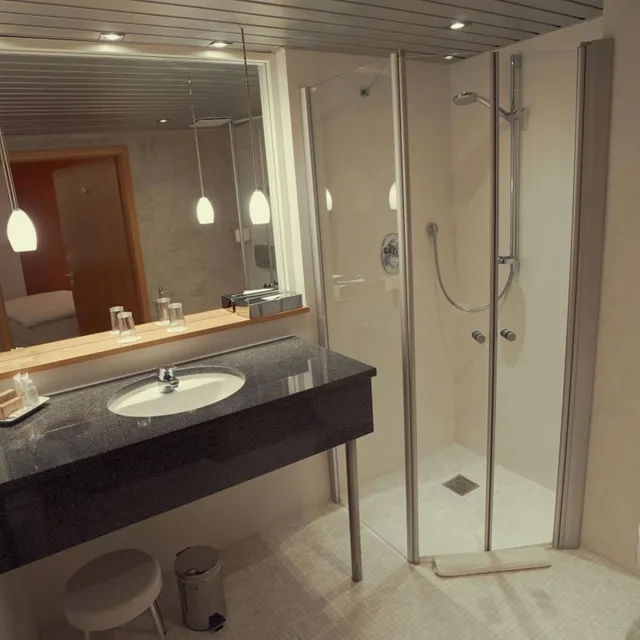 غرفة سوبيريور بسرير كينج، Hotel Adler Asperg 9/10