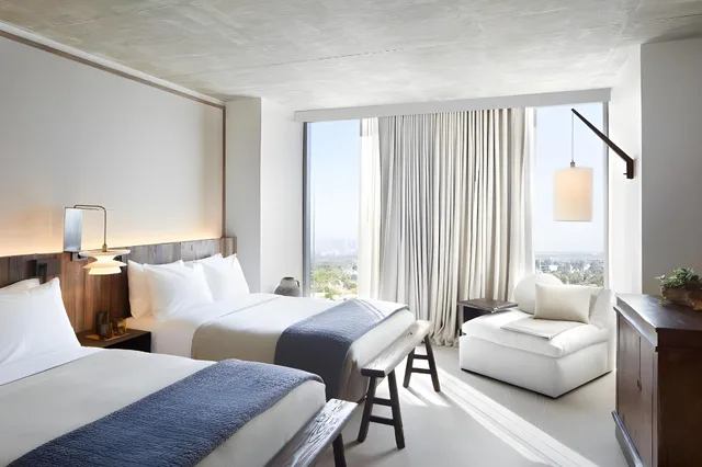 جناح بانورامي بغرفتي نوم، 1 Hotel West Hollywood 1/1