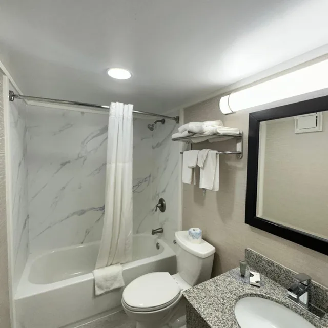 جناح ديلوكس بسرير كوين، Quality Inn Bath NY 2/3