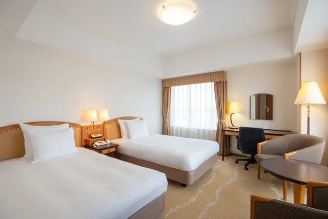 غرفة بريميوم بسريرين مزدوجين، Ana Crowne Plaza Hotel Toyama 3/7