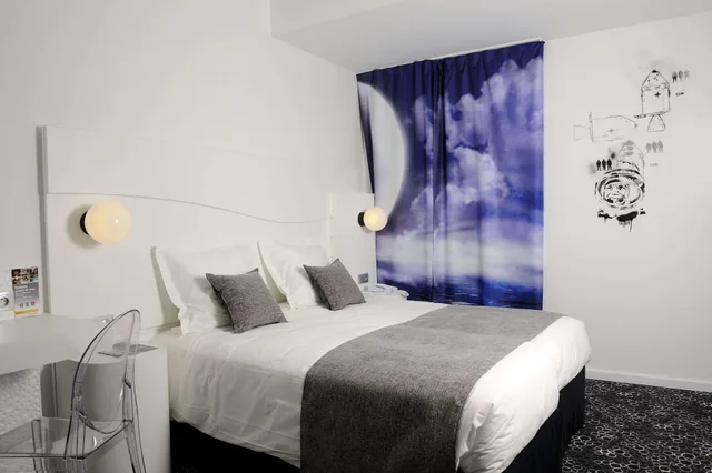 غرفة سوبيريور رباعية، Kyriad Prestige Perpignan Centre del Mon 4/6