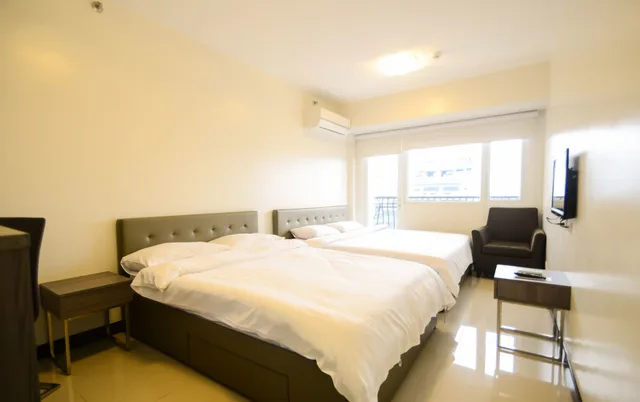 غرفة ديلوكس بسريرين مزدوجين بشرفة، Extremeli Suites 10/10