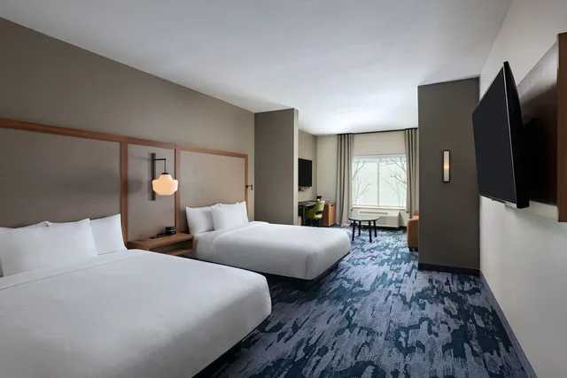 جناح بسريرين كوين مع أريكة، Fairfield Inn & Suites Austin Georgetown 1/3
