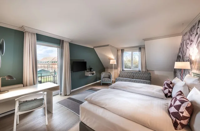 غرفة غراند كلاسيكية، Steigenberger Hotel Treudelberg Hamburg 1/6