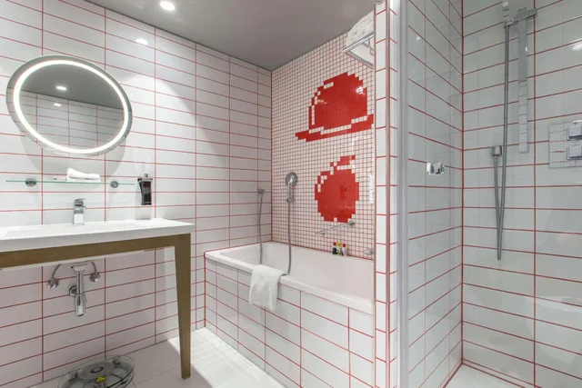 جناح عائلي بسرير كينج مع أريكة، Radisson RED, Brussels 7/7