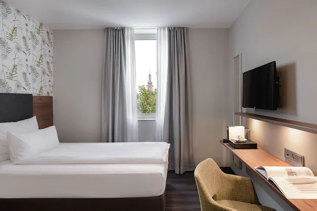 غرفة قياسية مفردة بسرير فردي، Sympathie-Hotel Furstenhof 1/3