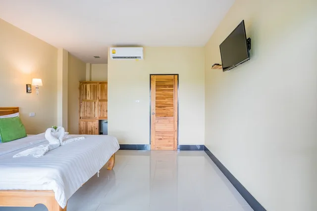 غرفة سوبيريور بسريرين منفصلين بإطلالة على الحديقة، Tontan Resort Cha Am 1/5