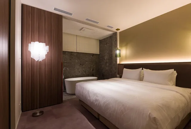 جناح بسرير كينج بشرفة، THE skM TOKYO HOTEL&DINING 1/1