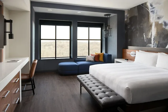 غرفة بسرير كينج، Marriott Owings Mills Metro Centre 11/13