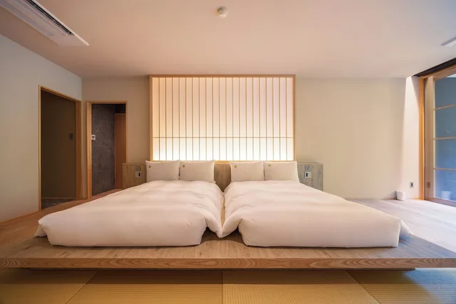 Ambassador, Suite, Twin Beds, 2 Futon Beds, Outdoor Bath، Kinnotake Tonosawa 1/5