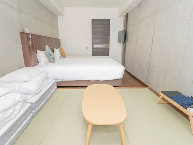 Room, Twin Beds, 2 Futon Beds, Tatami, Condo Building, Kitchen, Lounge Access، The Breakfast Hotel Porto Ishigaki 5/10