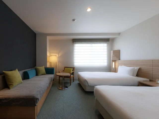 غرفة بسريرين منفصلين، JR KYUSHU HOTEL KAGOSHIMA 3/6