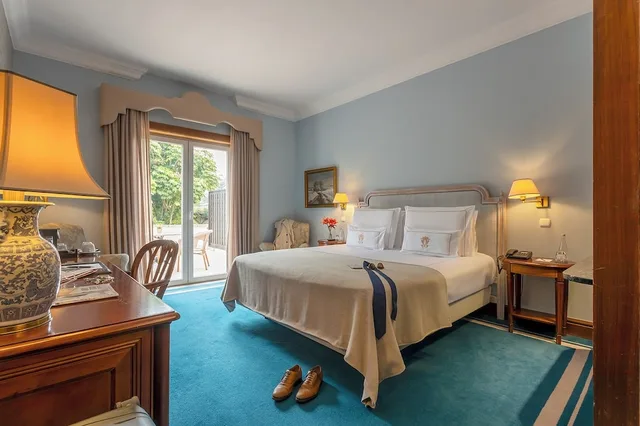 غرفة بريميوم بسرير مزدوج بشرفة، Pestana Palace Lisboa 1/4